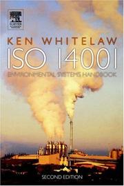 Cover of: ISO 14001 environmental systems handbook | Ken Whitelaw