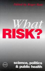 Cover of: What risk?