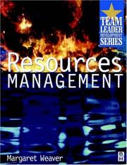 Resource Management (Team Leader Development Series) by Margaret Weaver
