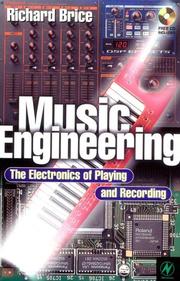 Cover of: Music engineering: the electronics of playing and recording