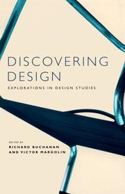 Cover of: Discovering design: explorations in design studies