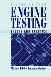 Cover of: Engine testing by M. A. Plint