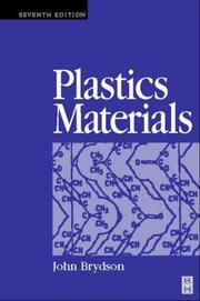 Cover of: Plastics materials by J. A. Brydson