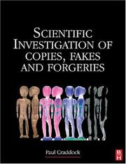 Scientific Investigation of Copies, Fakes and Forgeries by Paul Craddock, P. T. Craddock
