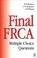 Cover of: Final FRCA