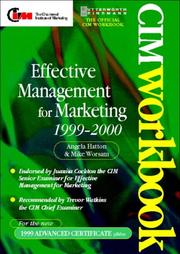 Cover of: Effective Management for Marketing 1999-2000 (Cim Workbook Series)