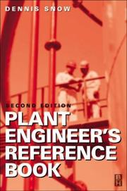 Plant Engineer's Reference Book by Dennis A. SNOW