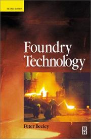 Cover of: Foundry technology by Peter R. Beeley