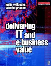 Cover of: Delivering IT and e-business value