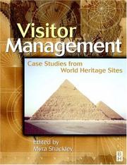 Cover of: Visitor management by edited by Myra Shackley.