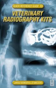 Quick Reference Guide to Veterinary Radiography Kits by Carole Martin, Jo Masters