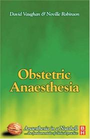 Cover of: Obstetric Anaesthesia: Anaesthesia in a Nutshell