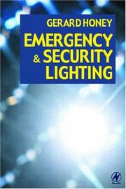 Emergency and security lighting by G. Honey