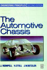 Cover of: The Automotive Chassis by Jornsen Reimpell, Helmut Stoll