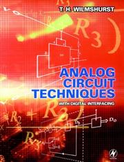 Cover of: Analog circuit techniques | T. H. Wilmshurst