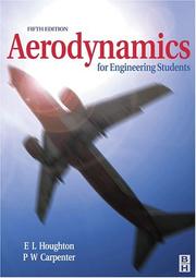 Cover of: Aerodynamics for engineering students by E. L. Houghton