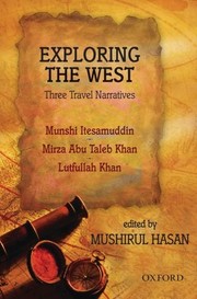 Cover of: Exploring the West: three travel narratives