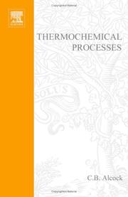Cover of: Thermochemical Processes: Principles and Models