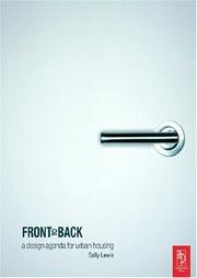 Cover of: Front to Back: A design agenda for urban housing