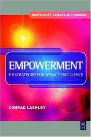 Cover of: Empowerment: HR strategies for service excellence