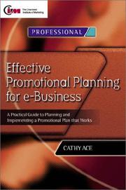 Cover of: Effective Promotional Planning for e-Business (CIM PROFESSIONAL)