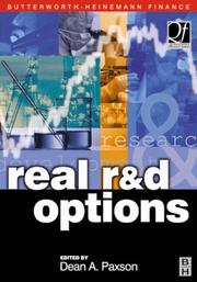 Cover of: Real R & D Options: Theory, Practice and Implementation (Quantitative Finance Series) (Quantitative Finance)