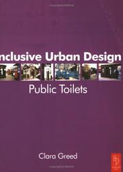 Cover of: Inclusive urban design: public toilets