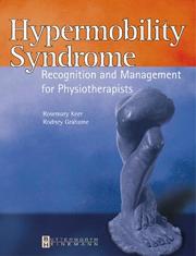 Cover of: Hypermobility syndrome: recognition and management for therapists