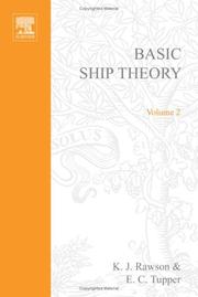 Cover of: Basic Ship Theory Volume 2 by E. C. Tupper, Kenneth J. Rawson
