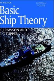 Cover of: Basic Ship Theory 2 Volume Set
