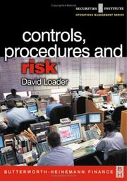 Cover of: Controls, procedures, and risk