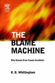 Cover of: The blame machine by R. B. Whittingham