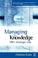 Cover of: Managing for knowledge
