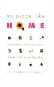 Cover of: No Place Like Home  by Christopher Carrington