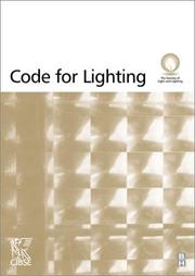 Cover of: Code for Lighting by CIBSE