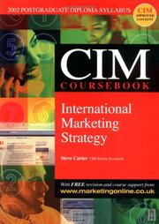 Cover of: CIM Coursebook 02/03 International Marketing Strategy (CIM Coursebook)