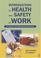 Cover of: Introduction to Health and Safety at Work