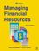 Cover of: Managing financial resources