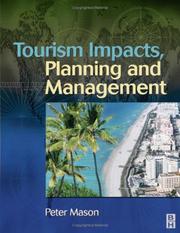 Cover of: Tourism Impacts, Planning and Management
