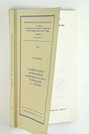 Cover of: Die bildlichen Darstellungen des Kurfürstenkollegiums von den Anfängen bis zum Ende des Hl. Römischen Reiches: (13.-18. Jahrhundert)