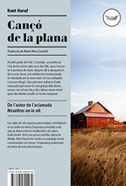 Cover of: Cançó de la plana