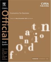 Cover of: Economics for Business, Fourth Edition: For May and November 2004 Exams (CIMA Official Study Systems: Foundation Level (2004 Exams)) by Steve Adams, Paul Periton