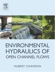 Cover of: Environmental hydraulics of open channel flows