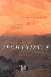 Cover of: A journey through Afghanistan by David Chaffetz