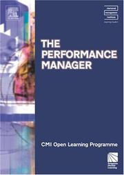 Cover of: Performance Manager CMIOLP (CMI Open Learning Programme)