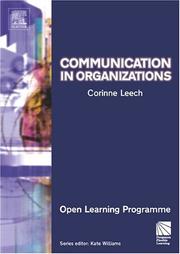 Cover of: Communication in Organisations CMIOLP (CMI Open Learning Programme)