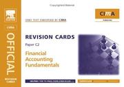 Cover of: CIMA Revision Cards: Financial Accounting Fundamentals (CIMA Revision Cards)