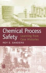 Cover of: Chemical process safety by R. E. Sanders