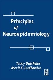 Cover of: Principles of Neuroepidemiology by 
