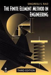 Cover of: The finite element method in engineering by Rao, S. S., Rao, S. S.